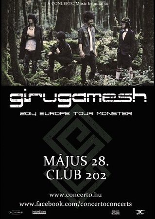 Girugämesh: ismét Budapesten a japán metal banda