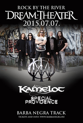 Rock By The River: Dream Theater, Kamelot és Special Providence a Trackben