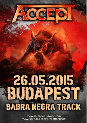 Szabadtéri koncert Budapesten az Accepttel