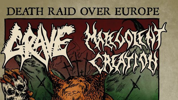 Death metalos szombat Óbudán: Grave, Malevolent Creation és Krampüs