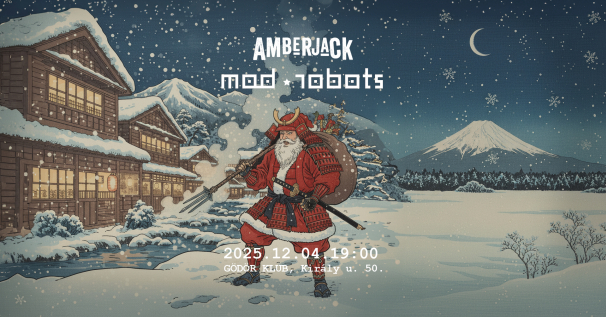 December elején a Gödörben koncertezik a Mad Robots