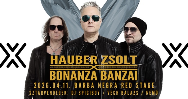 Hauber Zsolt X Bonanza Banzai: évindító a Barba Negrában