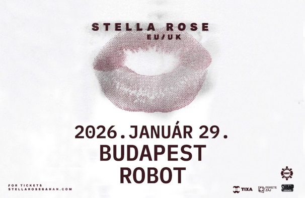 Stella Rose ad koncertet a Robotban