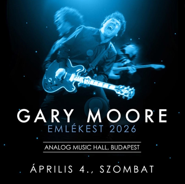 Április 4-én Gary Moore Emlékest az Analogban