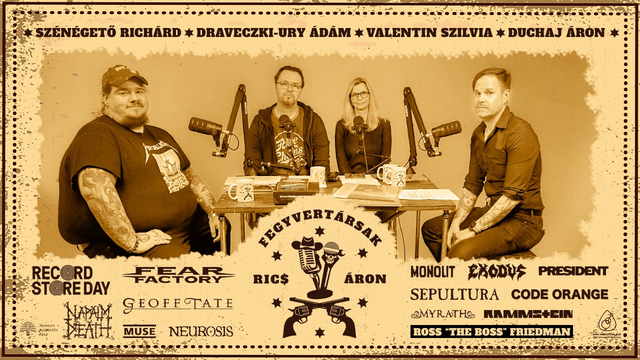 Fegyvertársak: hallgass podcasteket Shock!-részvétellel!